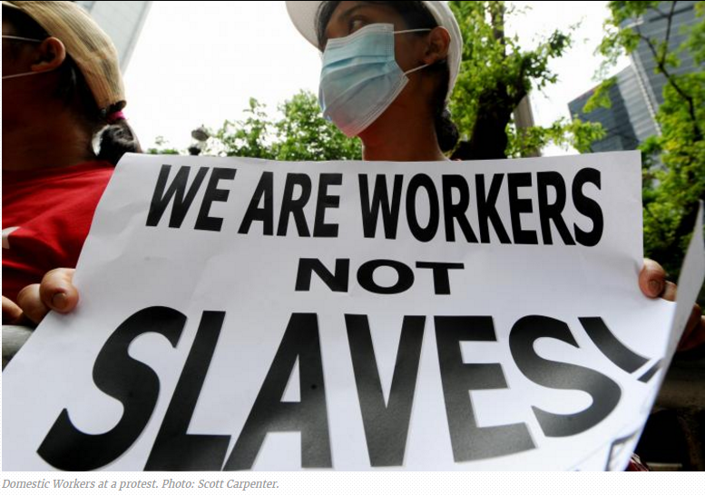 We are Workers not Slaves